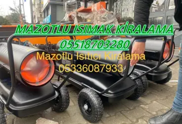 MAZOTLU ISITICI KİRALAMA İstanbul-Bartın-Aydın-Bolu