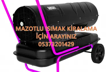 Kiralık Su Baskını Sonrası Geniş Alan Kurutma Makinesi Kiralama